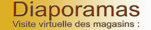 Diaporamas visite virtuelle des magasins