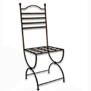 Chaise Marina fer forgé
