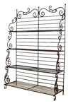 Etagère Boulangère en fer forgé