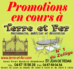 TERRE ET FER N°1 du Zellige nombreuses promotions