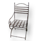 Fauteuil en fer forgé Marina