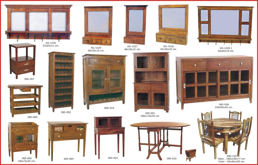 Tables basses palissandre sheesham