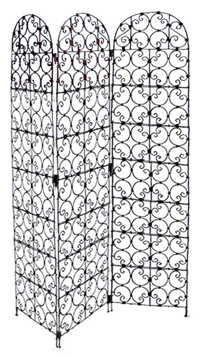 Paravent Slimani en fer forgé