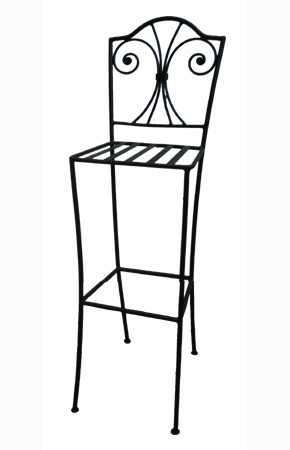 Tabouret de bar en fer forgé Garden