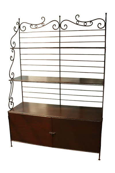 Etag&egrave;re Boulang&egrave;re en fer forg&eacute;