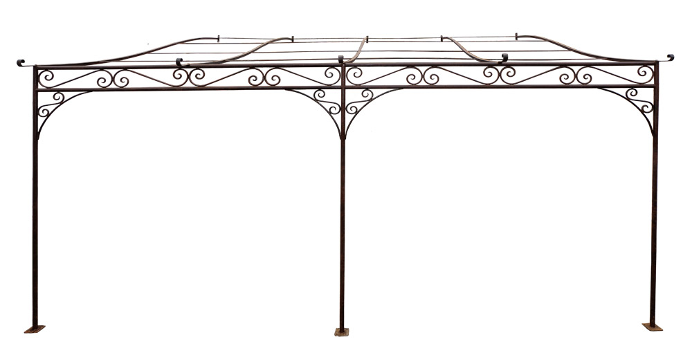 Pergola en fer forgé Ronds