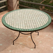 table en zellige ronde