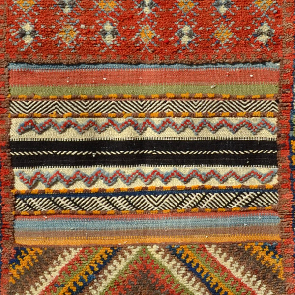 tapis berbère marocain Glaoua 2/0.69 m ; 260 €